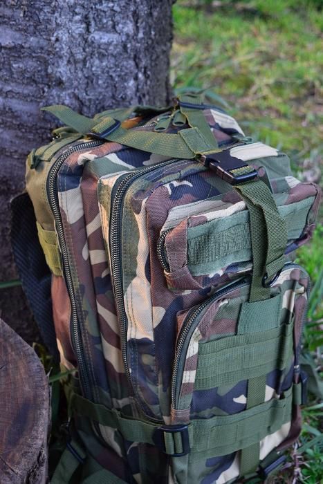 Mochila camuflada militar jungle backpack E.U.A airsoft paintball