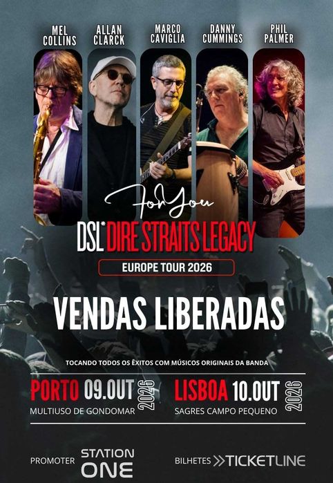 Dire Straits Legacy - 10 de Outubro Campo Pequeno