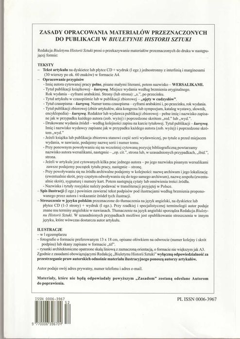 Biuletyn Historii Sztuki 2 2015