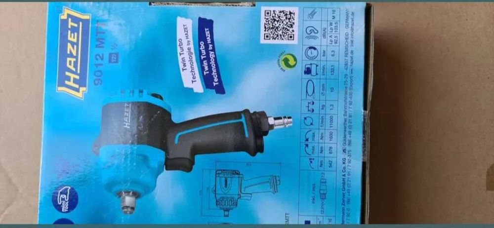 Гайковерт hazet.