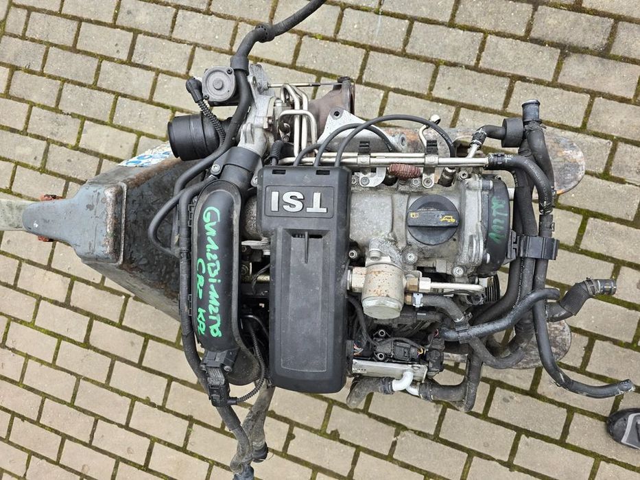 silnik kompletny 1.2 tsi cbz vw golf vi leon ii yeti