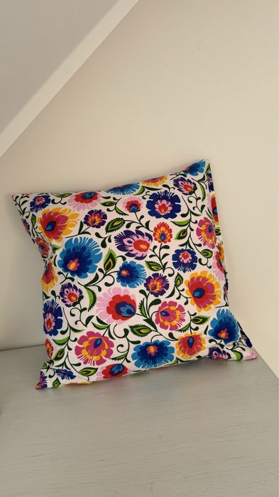 Nowa poduszka ozdobna wzór Łowicki , folk