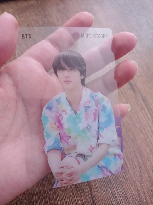 BTS Jin photocard clear In The Soop 2
