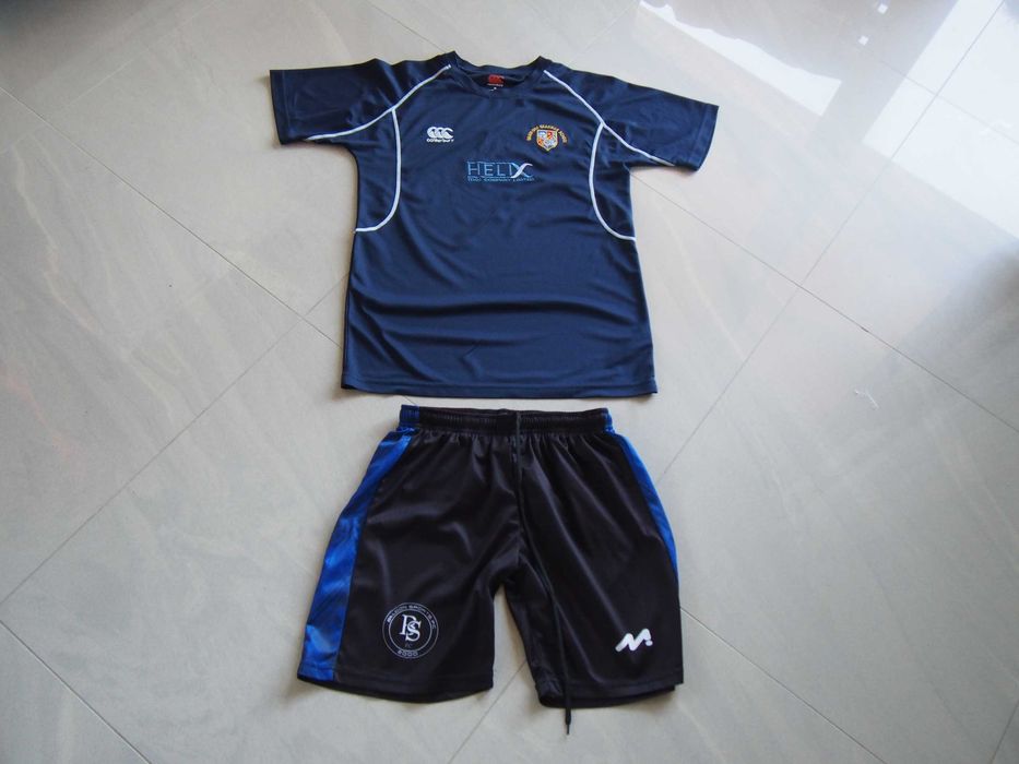 Strój piłkarski sportowy S/M 185 cm
