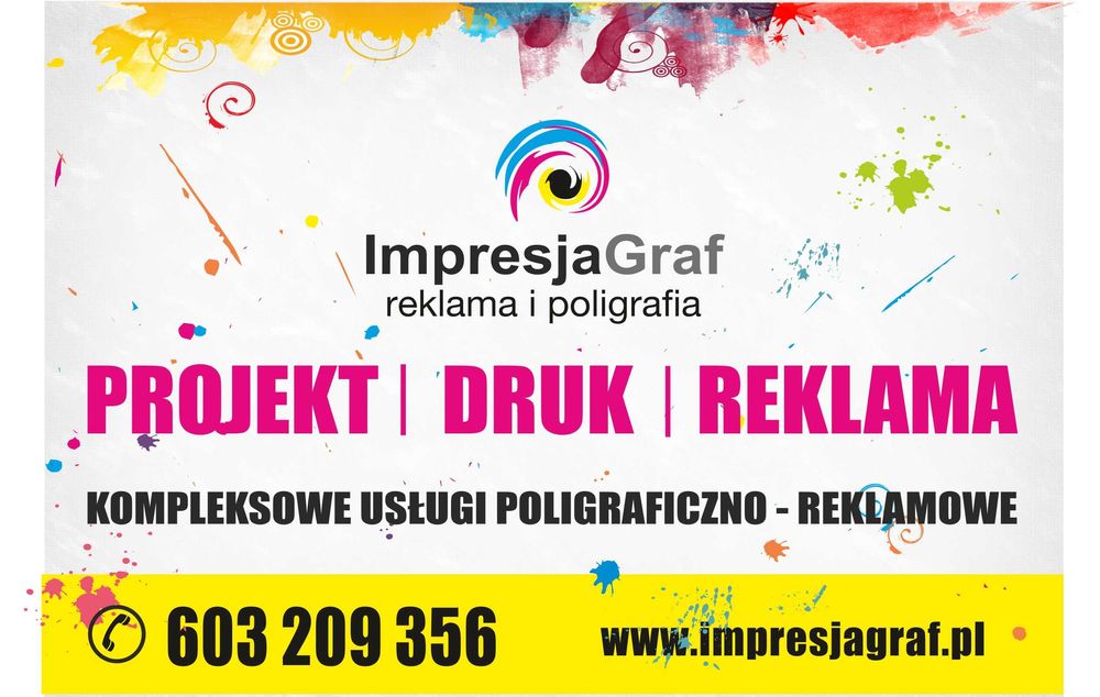 Reklama, druk, grafika Płock