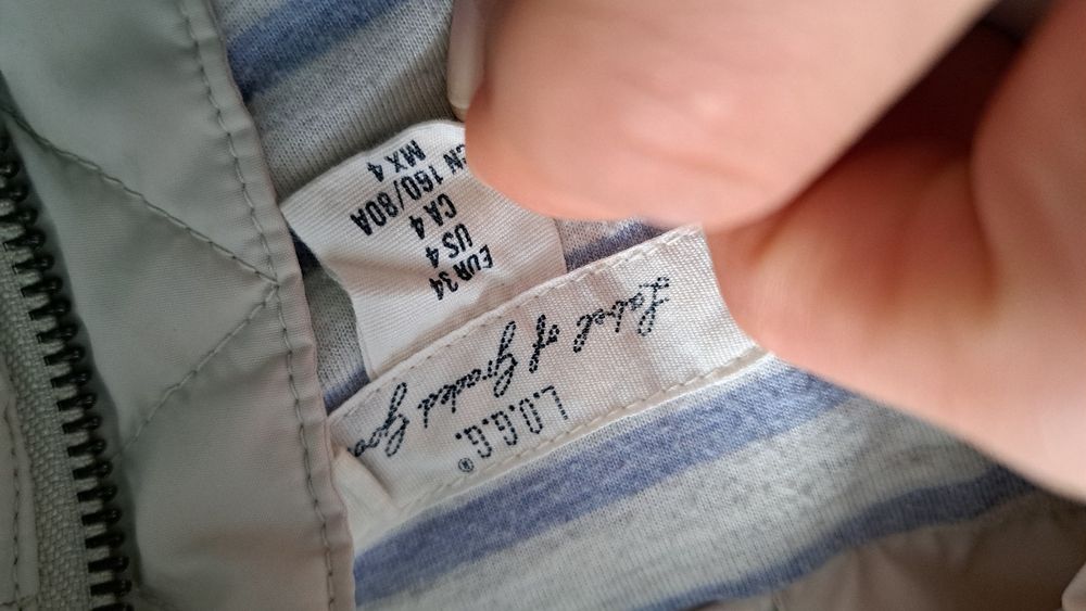 Beżowy bezrekawnik kamizelka h&m xs 34 160