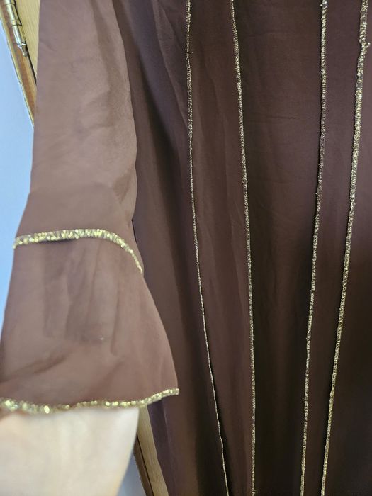 Неймовірна абая з люрексовим кантуванням