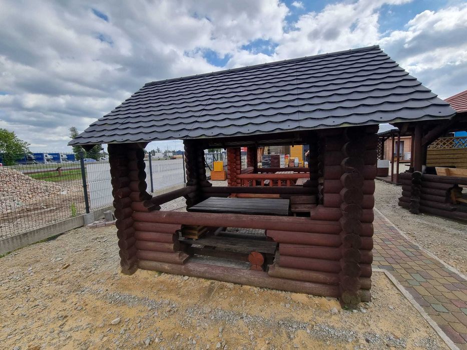 altana z bala okrągłego, altana z ekspozycji