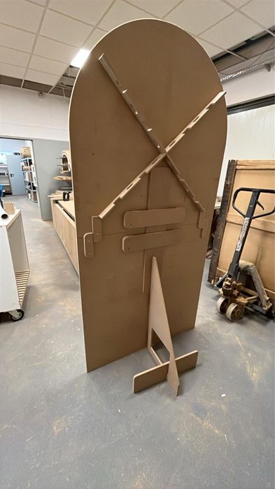 Ścianka mdf 185x90 skladana