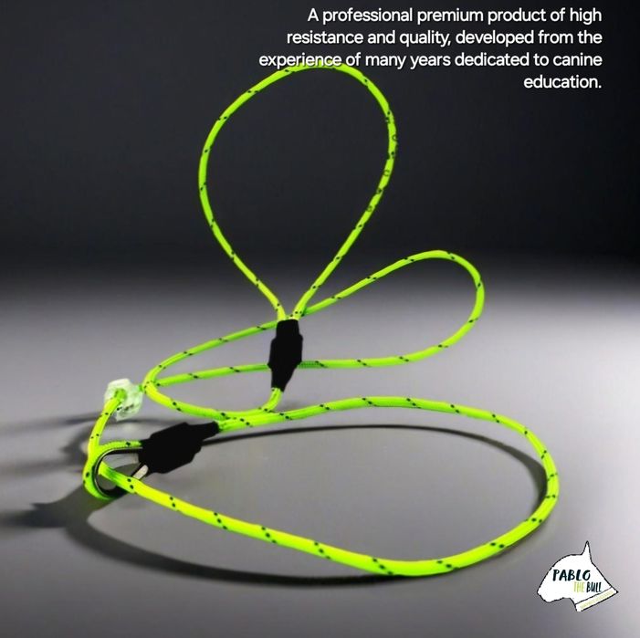 Coleira trela anti puxão slip lead cão