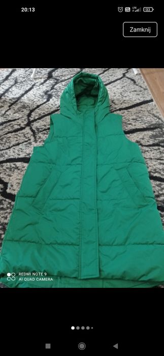 Bezrękawnik Reserved z kapturem rozmiar S