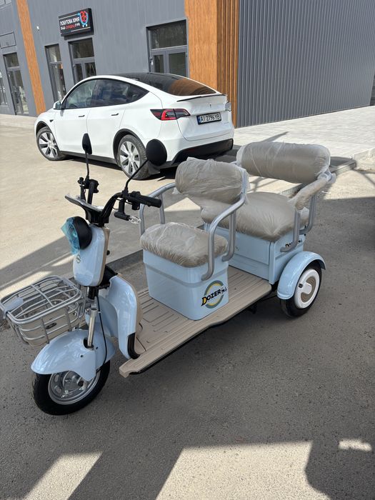 Продам електро та бензо квадроцикли, трицикли, електромопеди, скутера