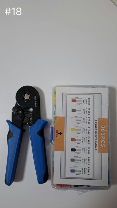 Кримпер для обтискання з набором наконечників
