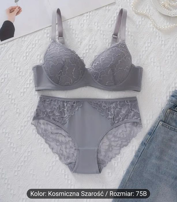 2 komplety bielizny 34/75 B Nowe