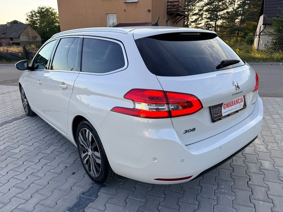 Peugeot 308 ALLRUE~2.0HDi_150Ps_AutoMat~BiałaPerła~FullLed~AktywnyTempomat~TOP!