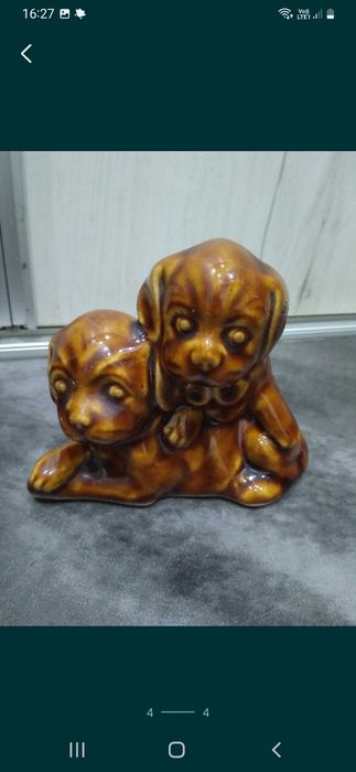 Ozdoby ceramiczne prl.