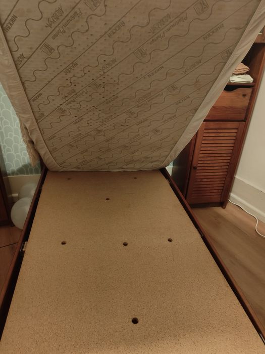 Bom Preço - Quarto Completo cama+colchão+cabeceiras