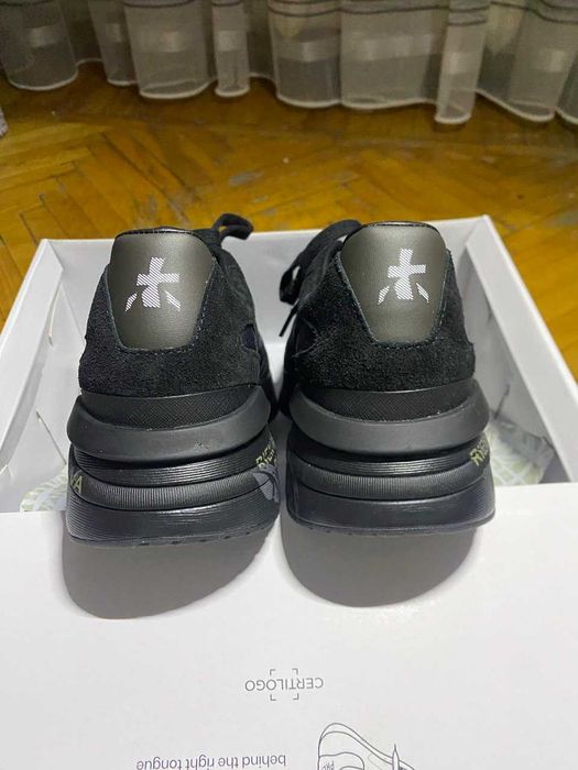 кросівки premiata moerun triple black