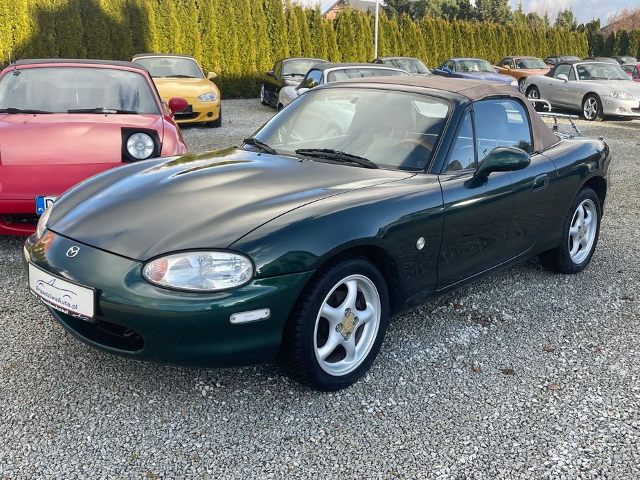 Mazda MX-5 Magic Limitowana Edycja 1 z 500 sztuk Jasna Skóra Drewno Nardi