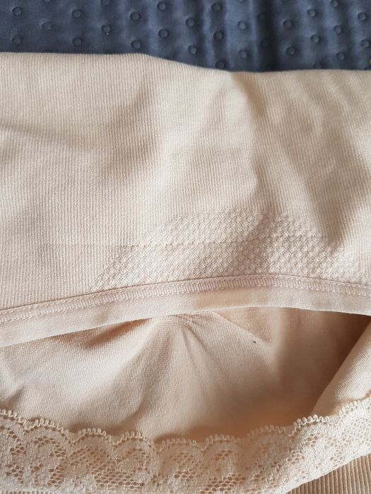 Nowa bielizna wyszczuplająca damska top koszulka ecru XL 42 Tom&Rose