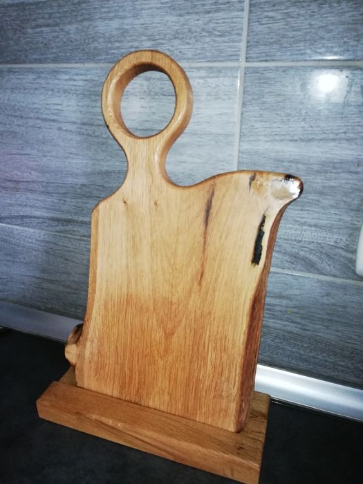 Deska dębowa do serwowania