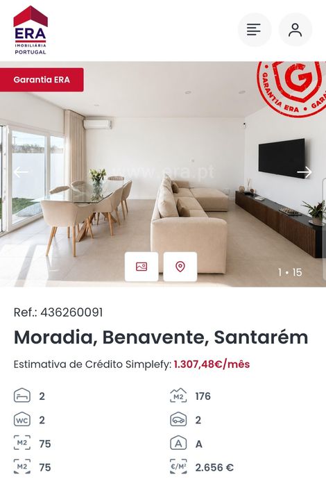 Moradia T2 +1 > BENAVENTE