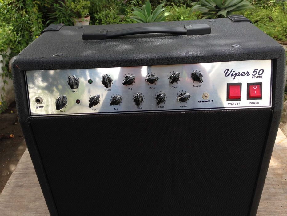 Valve Guitar Combo, Viper 50 Reverb ( pré e amp a Válvulas)