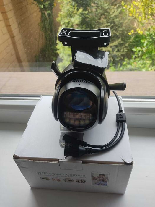 4K WiFi камера 8MP подвійним об'єктивом зумом шт.інтелект нічнебачення