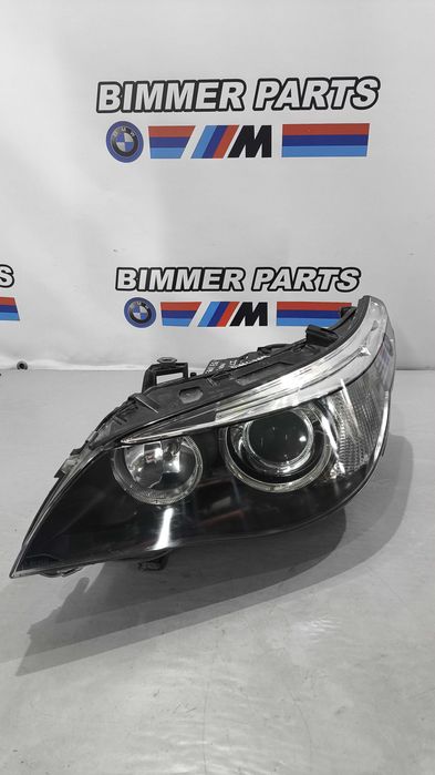 Farol BMW Serie 5 (E60/E61) Esquerdo Xénon Direcional Pré-LCI
