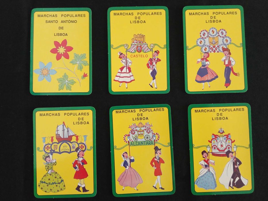 Marchas populares de Lisboa - calendários 1989