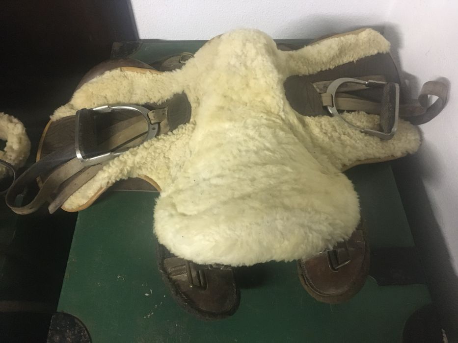 2 caixas de arreios, 1 arreio de Torres Novas e 2 arreios da ordem