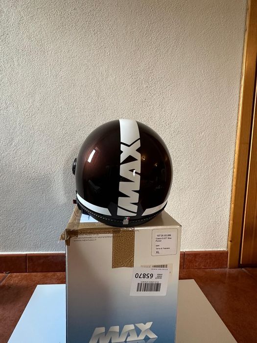 Capacetes Estilo Vespa – NOVOS, por estrear