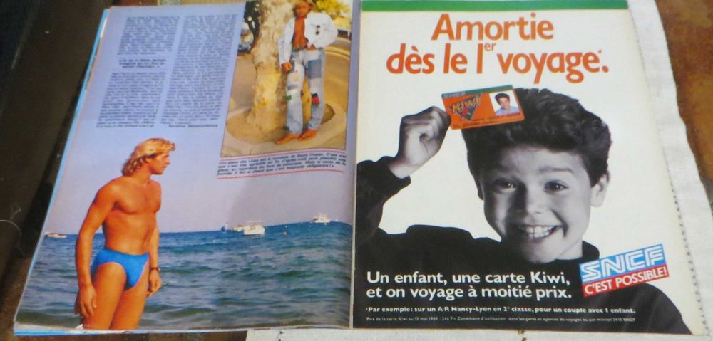 Revista Música Anos 80 Salut Casamento David Hallyday, J. P. François