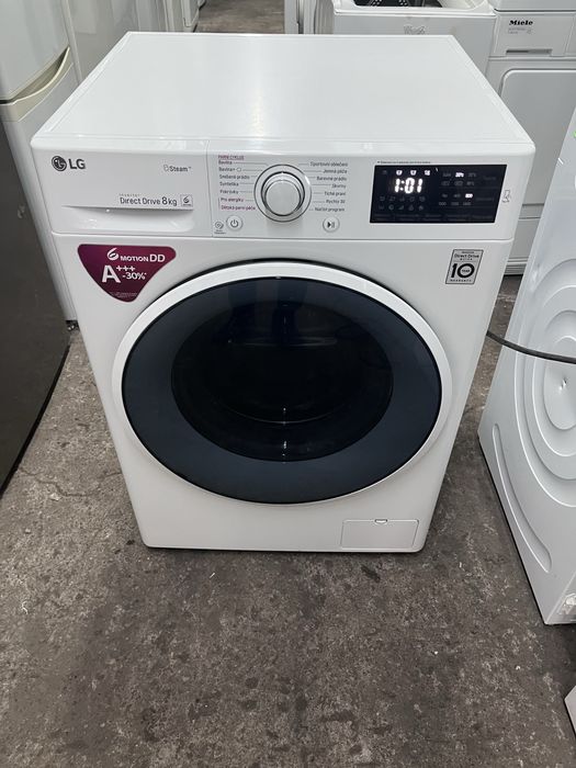 Pralka LG 8kg 6MotionDD |12msc |BD stan |Dowóz