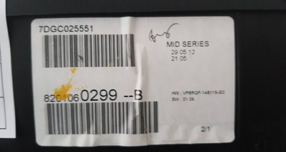 Quadrante / painel de instrumentos RENAULT Clio III (BR0/1, CR0/1)