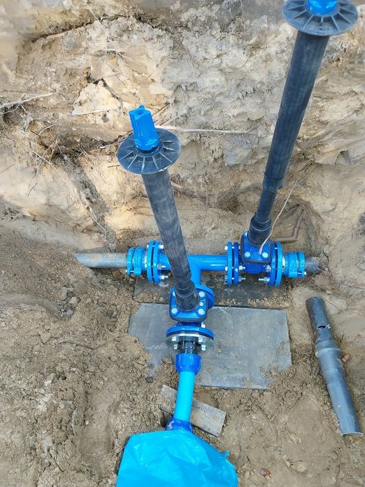 Przyłącza sieci instalacje Wod-Kan woda kanalizacja usługi minikoparka