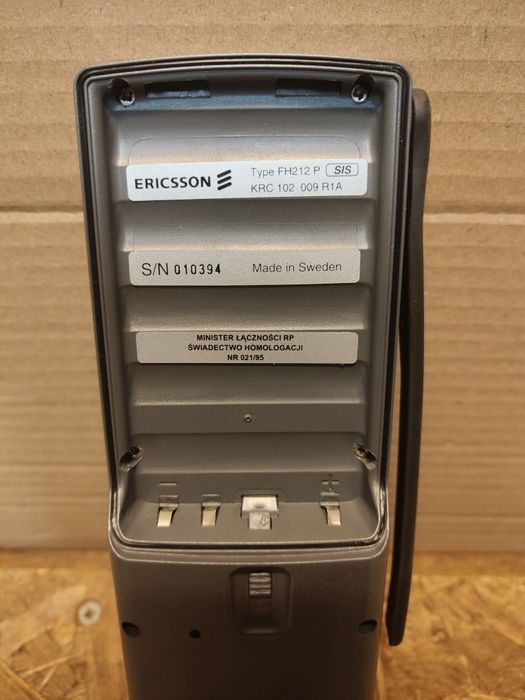 Kolekcjonerski telefon Ericsson FH212 P, 1995 rok