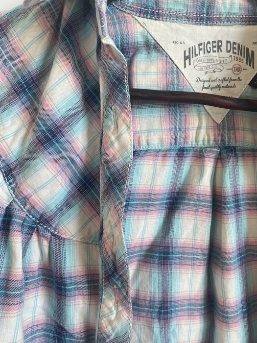 Sliczna koszula w krate Tommy Hilfiger rozmiar XS