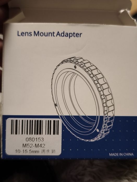 adaptador de foco para lentes de câmara fotográfica, especificamente d