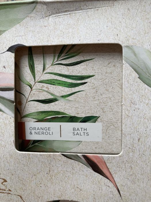 Zestaw kosmetyków orange&neroli bath collection vegan vegańskie