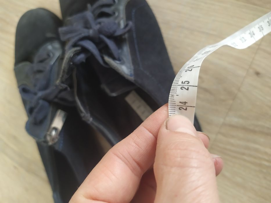 Шкіряні замшиві туфлі