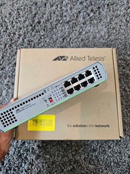 2x Switch Allied Telesis AT-GS910/8-50 – BRAND NEW!64585334071171121