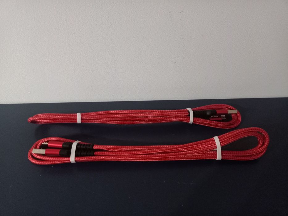 JSAUX Kabel Micro USB nylonowy 2M 2SZT szybkie ładowanie