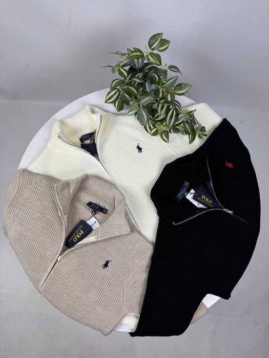 Кардиган Polo Ralph Lauren/Теплий Светр на Блискавці Стонй Айленд