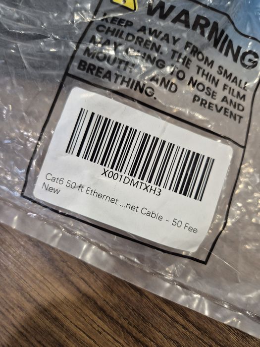 Cabo Ethernet Cat6 de 50 pés64740897103873122