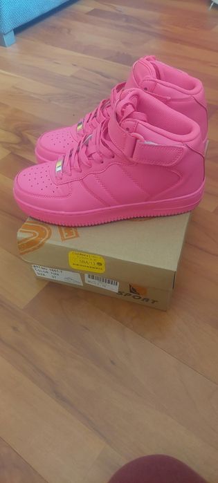 Buty Neonowe różowe