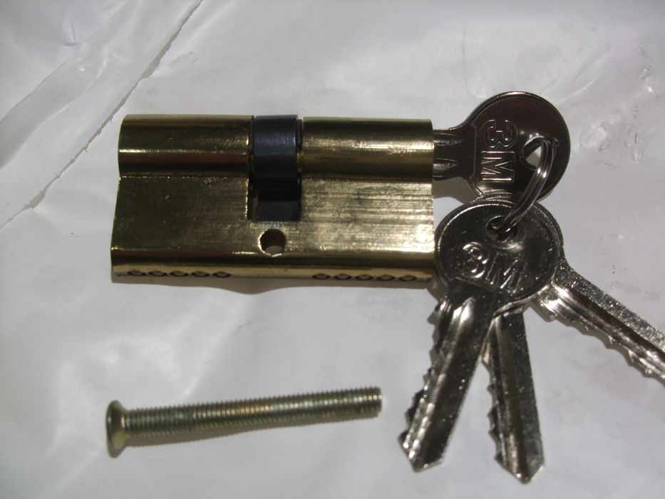 Wkładka ZAMKA 30/30 mm ZAMKNIĘCIE SYMETRYCZNA  4 x Klucze