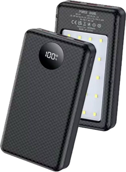 Powerbank/Павербанк/Ліхтарик 20000 mAh 10w