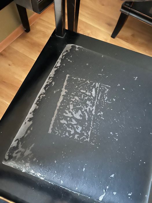 Toaletka z krzesłem i lustrem