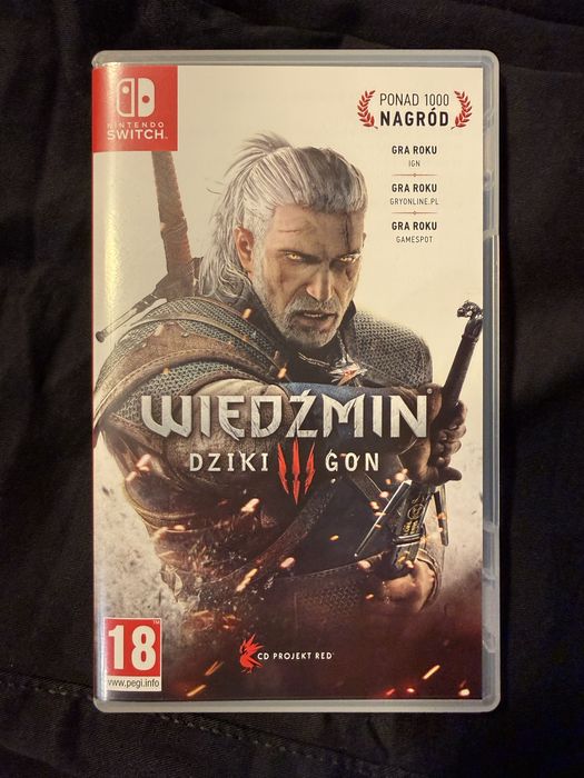 Wiedzmin 3 Witcher Nintendo Switch